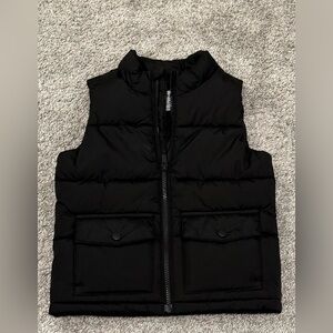 Old Navy Black Water-Resistant Vest